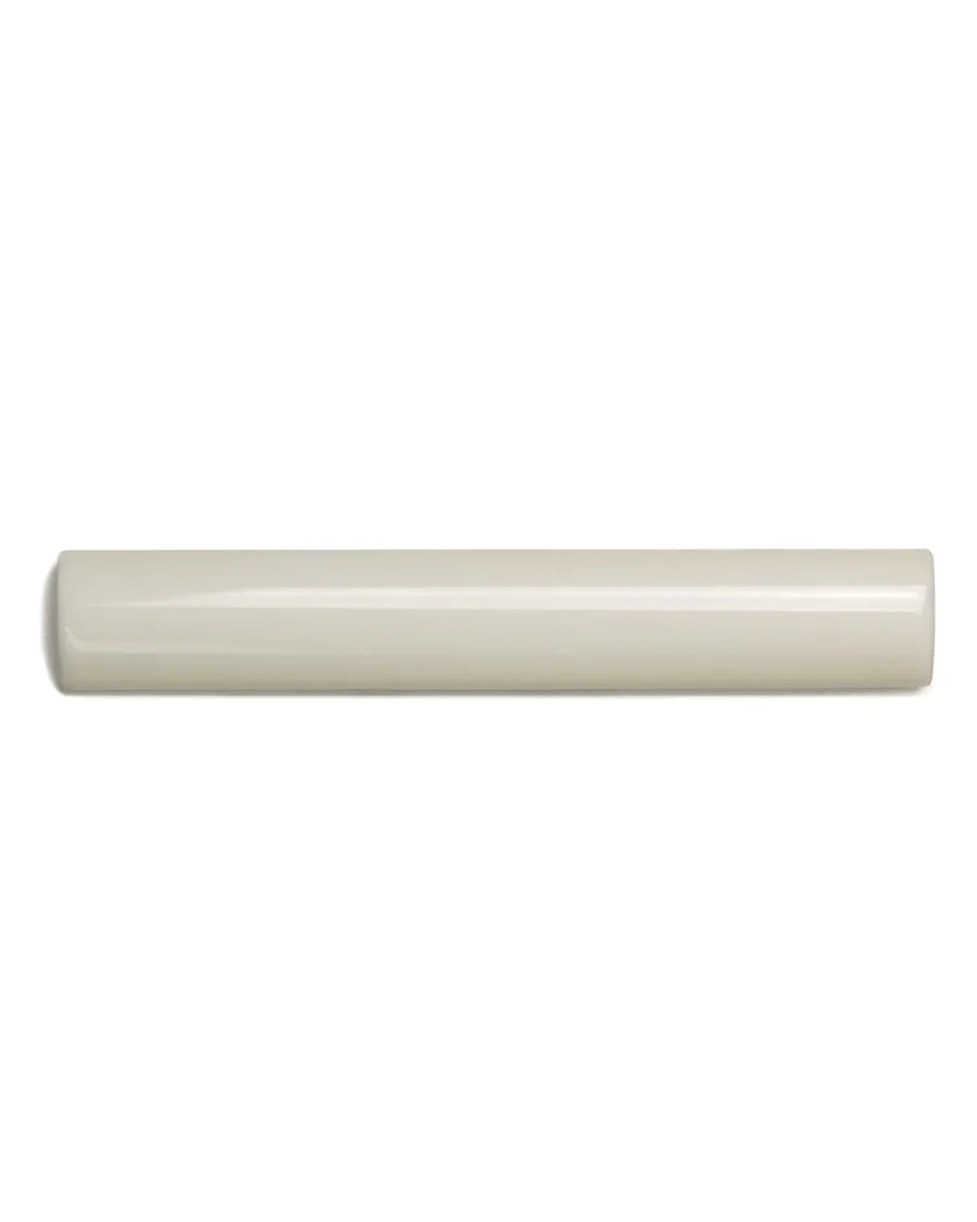 ADEX Kantlister|Cremevitt Kakel|Kakel York - Kantlist 2,5 x 14,8 cm mandel