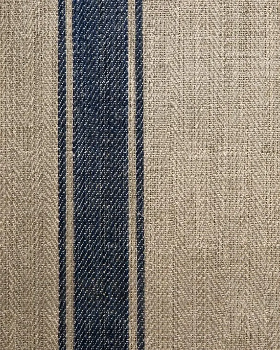 KLÄSSBOLS LINNEVÄVERI AKTIEBOLAG Kökshanddukar|Kökshanddukar|Kökshandduk - Lin 50 x 70 cm, allmoge oblekt/blå