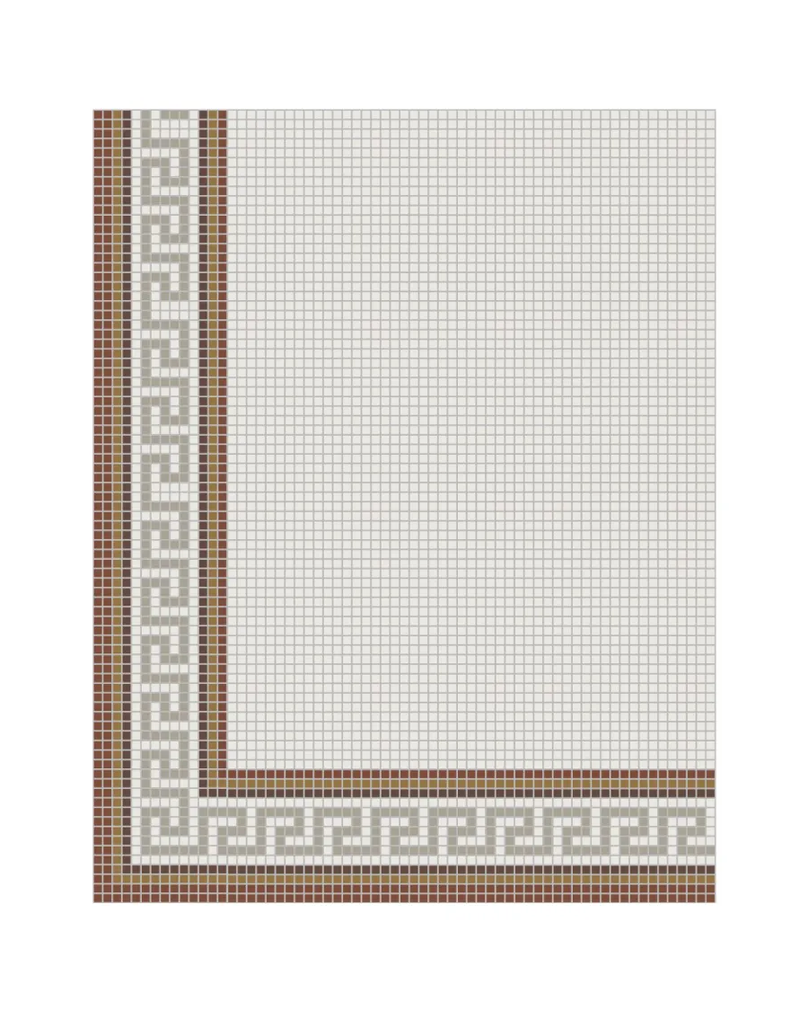 Winckelmans Klinkermosaik|Klinkerfriser|Klinkerfris hörn - Mosaik Regent Röd