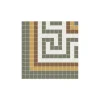 Winckelmans Klinkermosaik|Klinkerfriser|Klinkerfris hörn - Mosaik Regent Grön