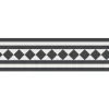 Winckelmans Klinkerfriser|Klinker Hall|Klinkerfris - Klassisk 220 mm svart/vit