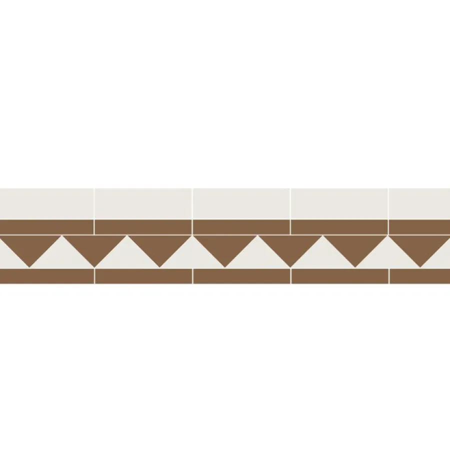 Winckelmans Klinkerfriser|Klinker Hall|Klinkerfris - 150 mm havana/vit