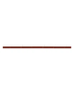 Winckelmans Klinkerfriser|Klinker Hall|Klinkerfris - 50 mm röd/vit