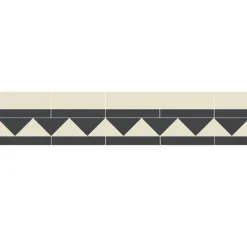 Winckelmans Klinkerfriser|Klinker Hall|Klinkerfris - 150 mm svart/gulvit