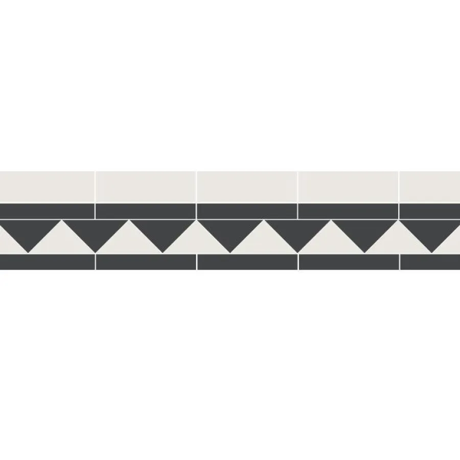 Winckelmans Klinkerfriser|Klinker Hall|Klinkerfris - 150 mm svart/vit