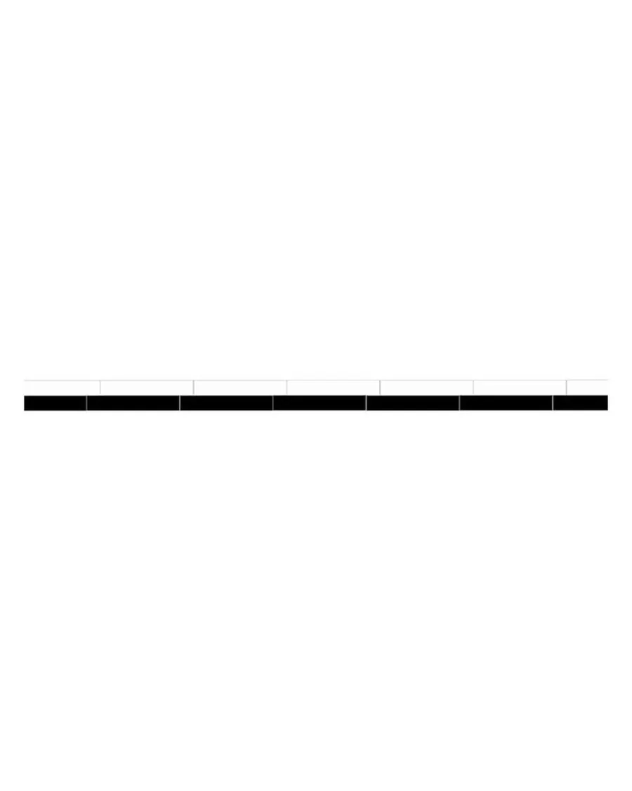 Winckelmans Klinkerfriser|Klinker Hall|Klinkerfris - 50 mm svart/vit