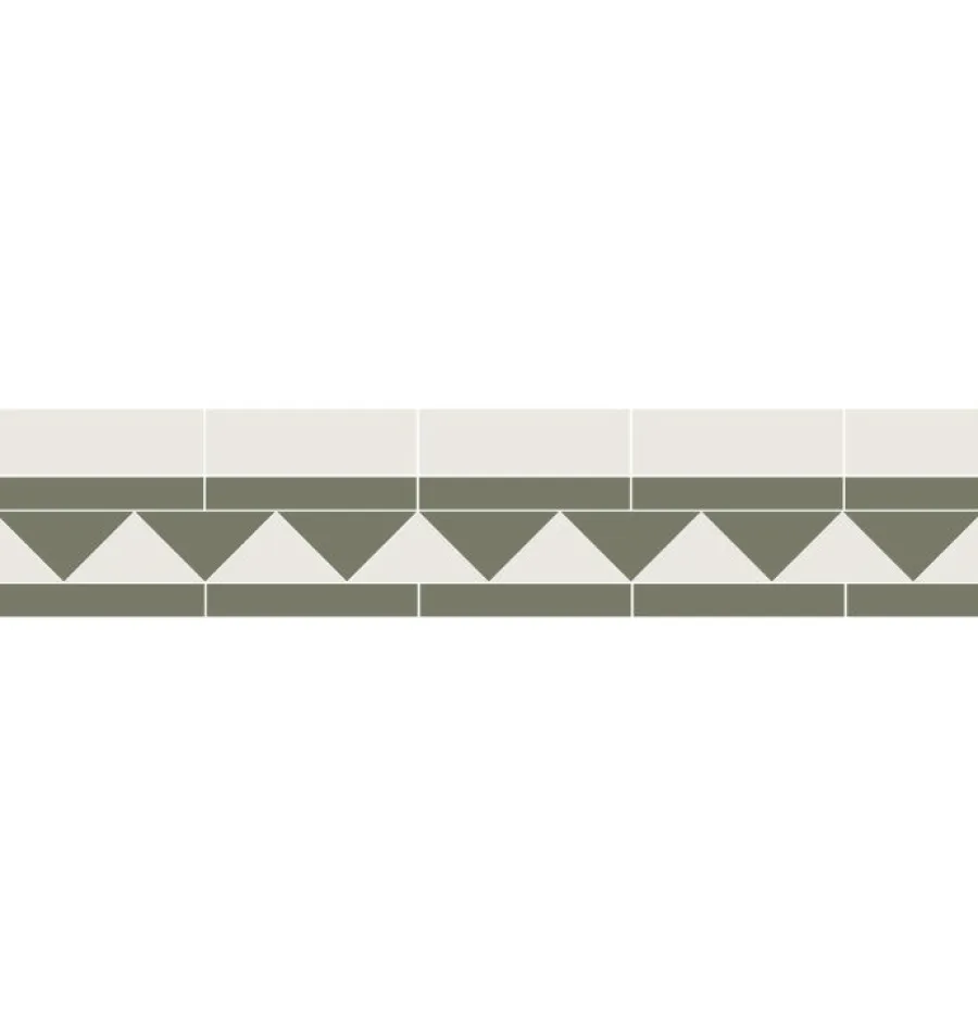 Winckelmans Klinkerfriser|Klinker Hall|Klinkerfris - 150 mm vit/grön - Australian green