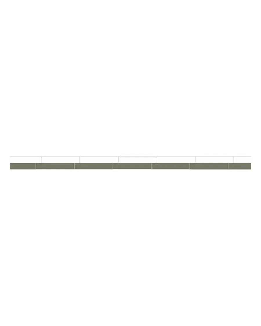Winckelmans Klinkerfriser|Klinker Hall|Klinkerfris - 50 mm vit/grön - Australian green