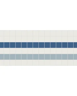 Winckelmans Klinkermosaik|Klinkerfriser|Klinkerfris - Mosaik Mayfair Blå