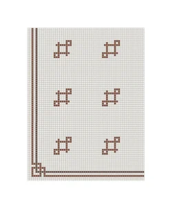Winckelmans Klinkermosaik|Klinkerfriser|Klinkerfris - Mosaik Mayfair Röd