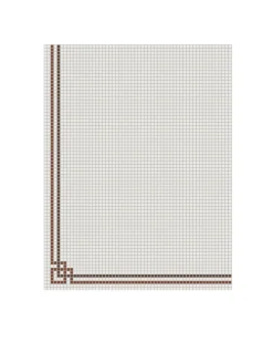 Winckelmans Klinkermosaik|Klinkerfriser|Klinkerfris - Mosaik Mayfair Röd