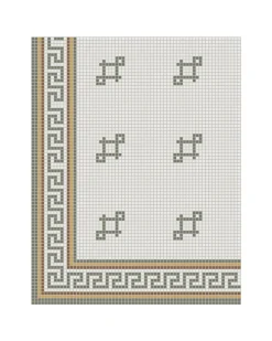 Winckelmans Klinkermosaik|Klinkerfriser|Klinkerfris - Mosaik Regent Grön