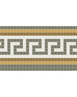 Winckelmans Klinkermosaik|Klinkerfriser|Klinkerfris - Mosaik Regent Grön