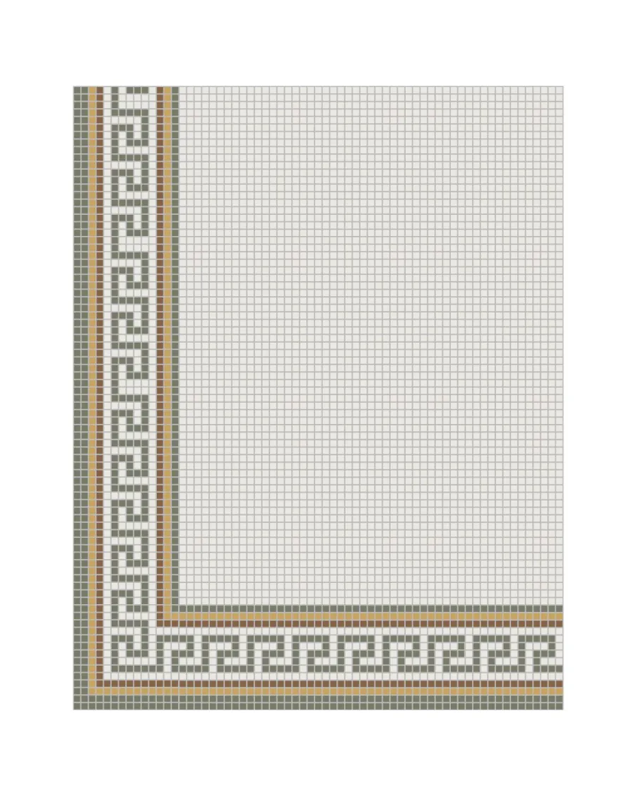 Winckelmans Klinkermosaik|Klinkerfriser|Klinkerfris - Mosaik Regent Grön