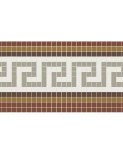 Winckelmans Klinkermosaik|Klinkerfriser|Klinkerfris - Mosaik Regent Röd