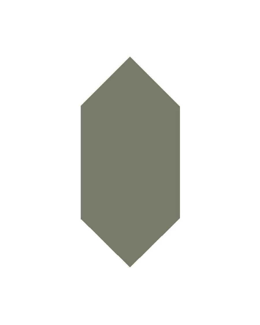 Winckelmans Klinker Hall|Hexagonklinker|Klinker - Hexagondiamant 7 x 15 cm Australian green