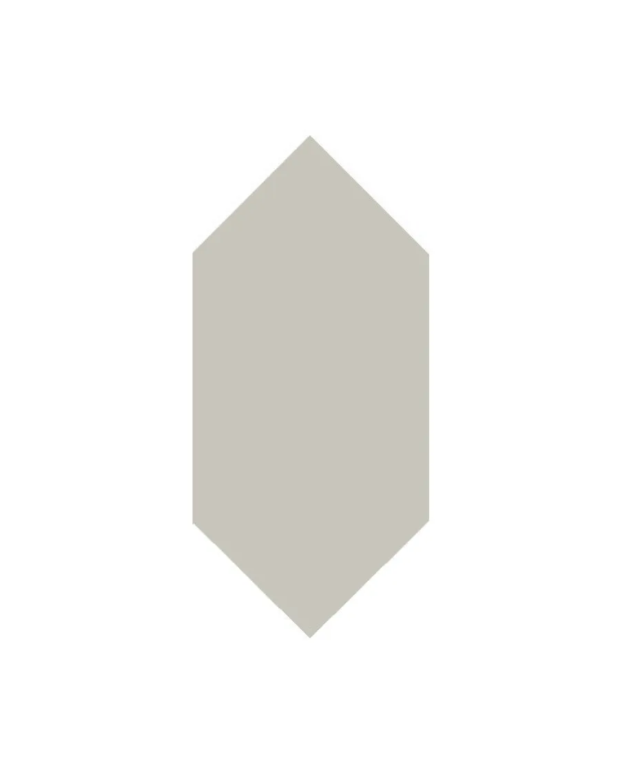 Winckelmans Klinker Hall|Hexagonklinker|Klinker - Hexagondiamant 7 x 15 cm pärlgrå