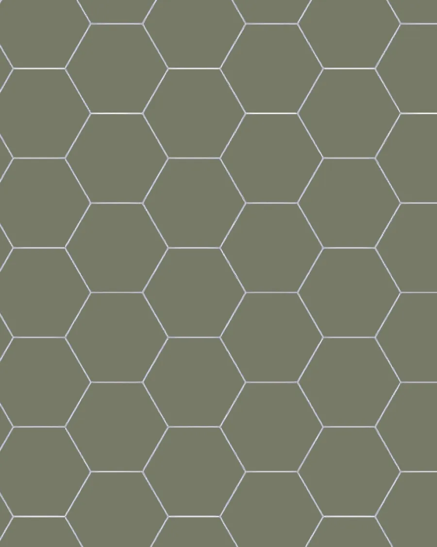 Winckelmans Klinker Hall|Hexagonklinker|Klinker - Hexagon 10 x 10 cm Australia green