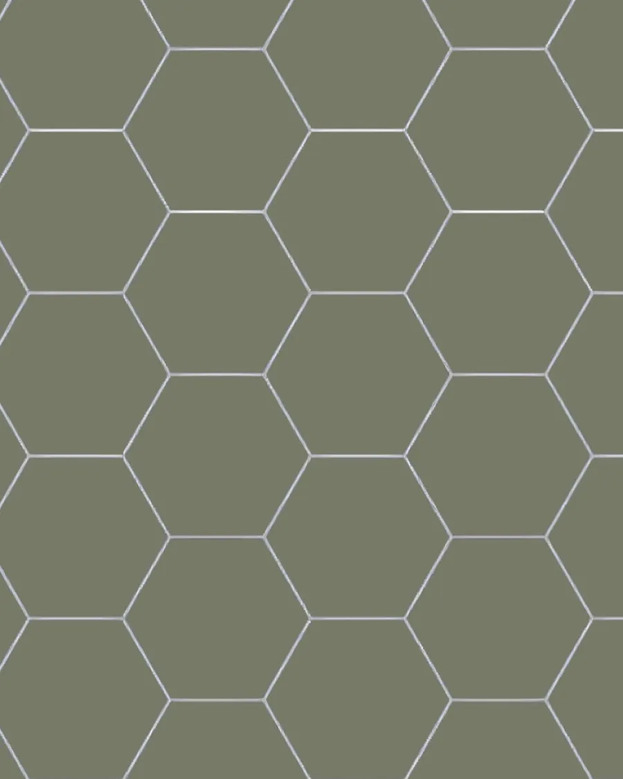 Winckelmans Klinker 15X15 Cm|Klinker Hall|Klinker - Hexagon 15 x 15 cm Australian green