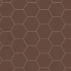 Winckelmans Klinker Hall|Hexagonklinker|Klinker - Hexagon 10 x 10 cm chokladbrun
