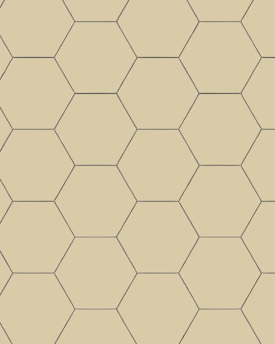 Winckelmans Klinker 15X15 Cm|Klinker Hall|Klinker - Hexagon 15 x 15 cm elfenben
