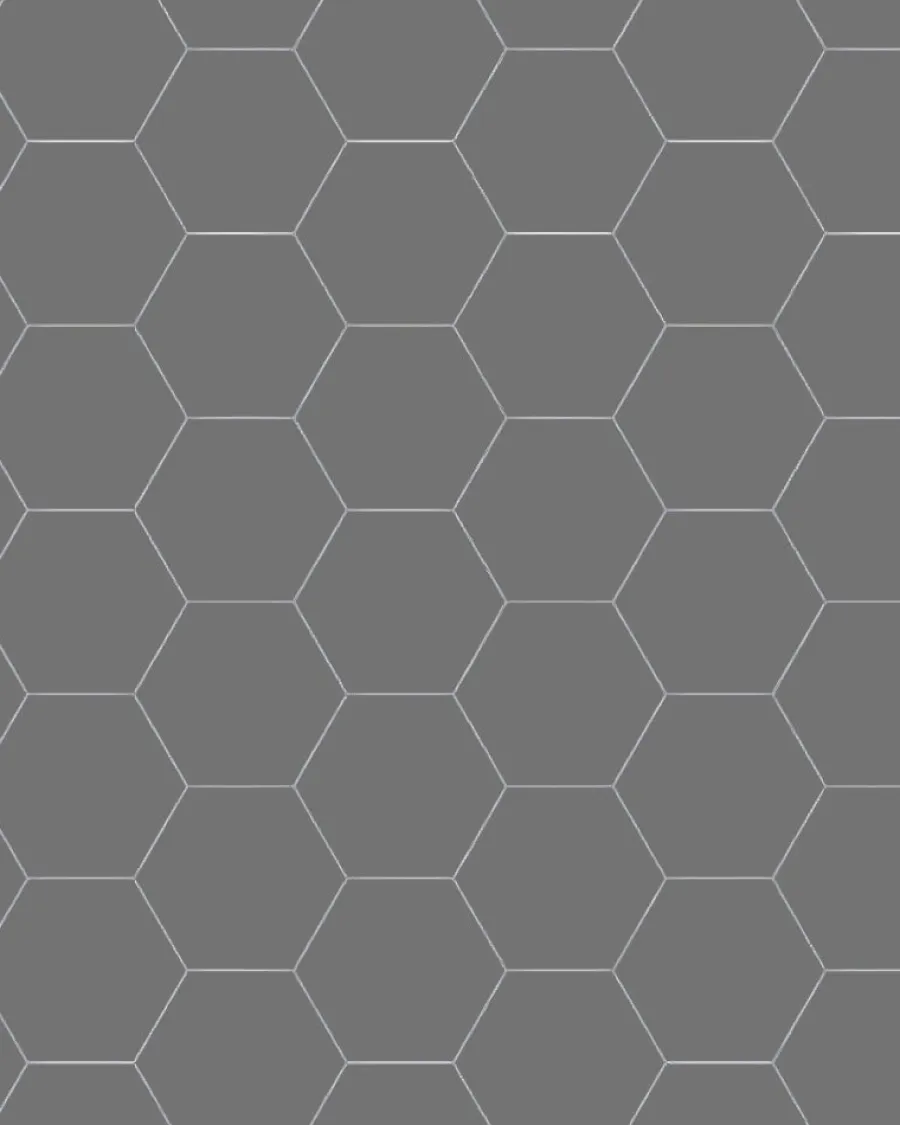 Winckelmans Klinker Hall|Hexagonklinker|Klinker - Hexagon 10 x 10 cm grafitgrå