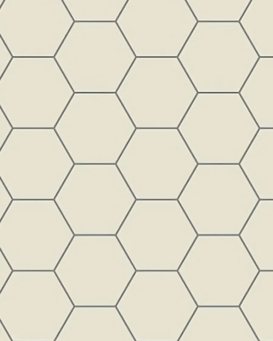 Winckelmans Klinker 15X15 Cm|Klinker Hall|Klinker - Hexagon 15 x 15 cm gulvit