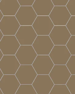 Winckelmans Klinker 15X15 Cm|Klinker Hall|Klinker - Hexagon 15 x 15 cm kaffebrun
