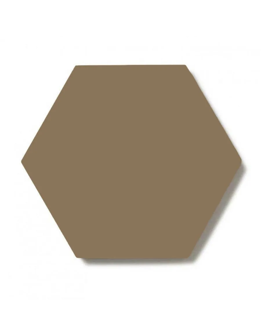 Winckelmans Klinker 15X15 Cm|Klinker Hall|Klinker - Hexagon 15 x 15 cm kaffebrun