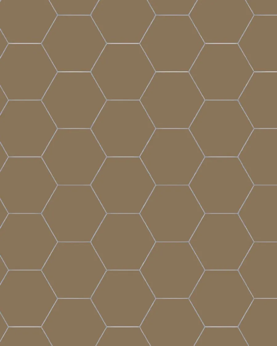 Winckelmans Klinker Hall|Hexagonklinker|Klinker - Hexagon 10 x 10 cm kaffebrun