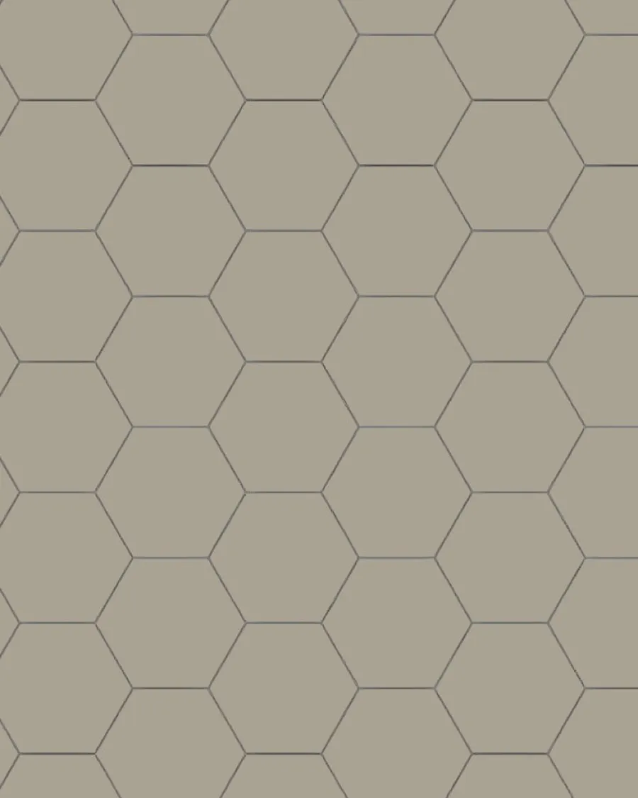 Winckelmans Klinker Hall|Hexagonklinker|Klinker - Hexagon 10 x 10 cm ljusgrå