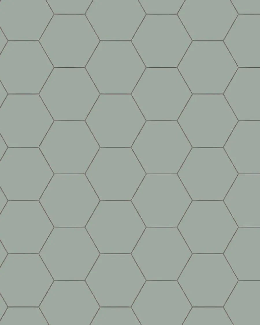 Winckelmans Klinker Hall|Hexagonklinker|Klinker - Hexagon 10 x 10 cm ljusgrön