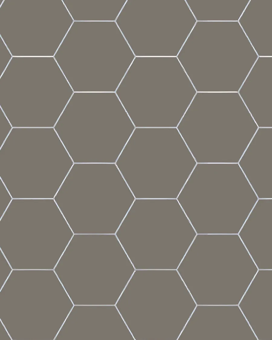 Winckelmans Klinker 15X15 Cm|Klinker Hall|Klinker - Hexagon 15 x 15 cm mörkgrå