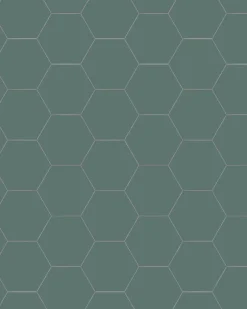 Winckelmans Klinker Hall|Hexagonklinker|Klinker - Hexagon 10 x 10 cm mörkgrön