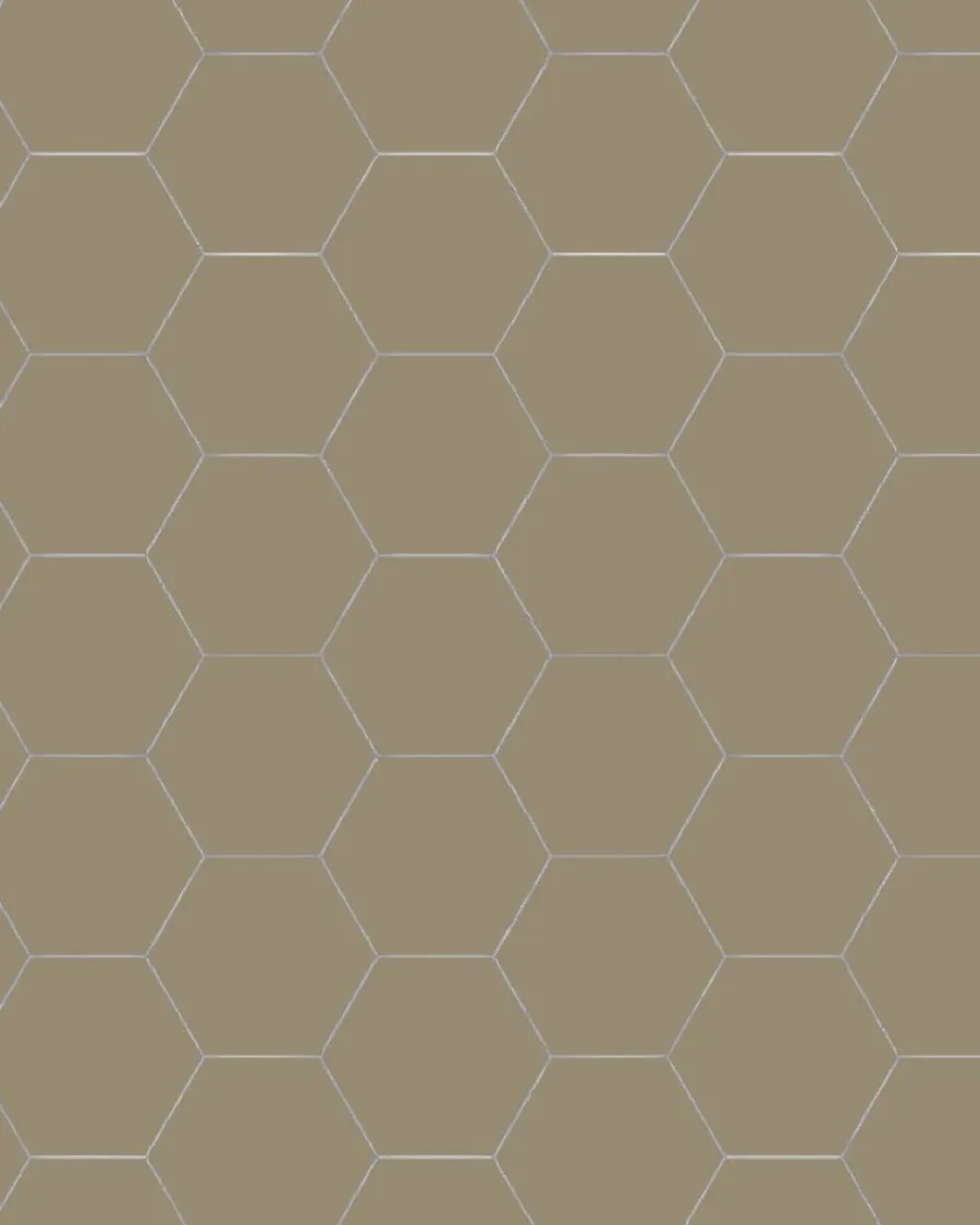 Winckelmans Klinker Hall|Hexagonklinker|Klinker - Hexagon 10 x 10 cm mullvadsgrå