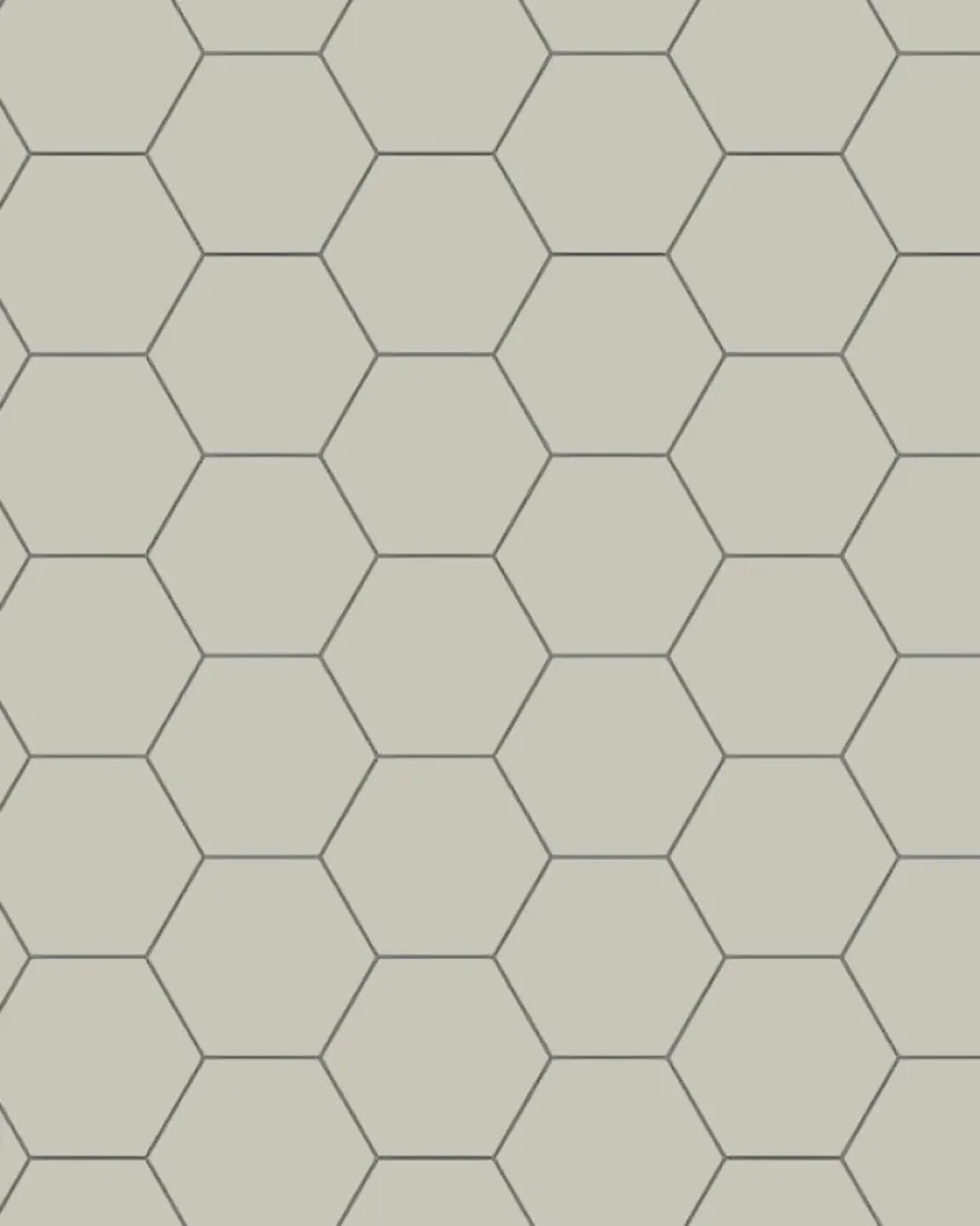Winckelmans Klinker Hall|Hexagonklinker|Klinker - Hexagon 10 x 10 cm pärlgrå