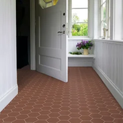 Winckelmans Klinker 15X15 Cm|Klinker Hall|Klinker - Hexagon 15 x 15 cm röd