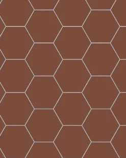 Winckelmans Klinker 15X15 Cm|Klinker Hall|Klinker - Hexagon 15 x 15 cm röd