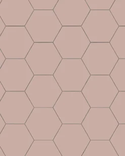 Winckelmans Klinker 15X15 Cm|Klinker Hall|Klinker - Hexagon 15 x 15 cm rosa