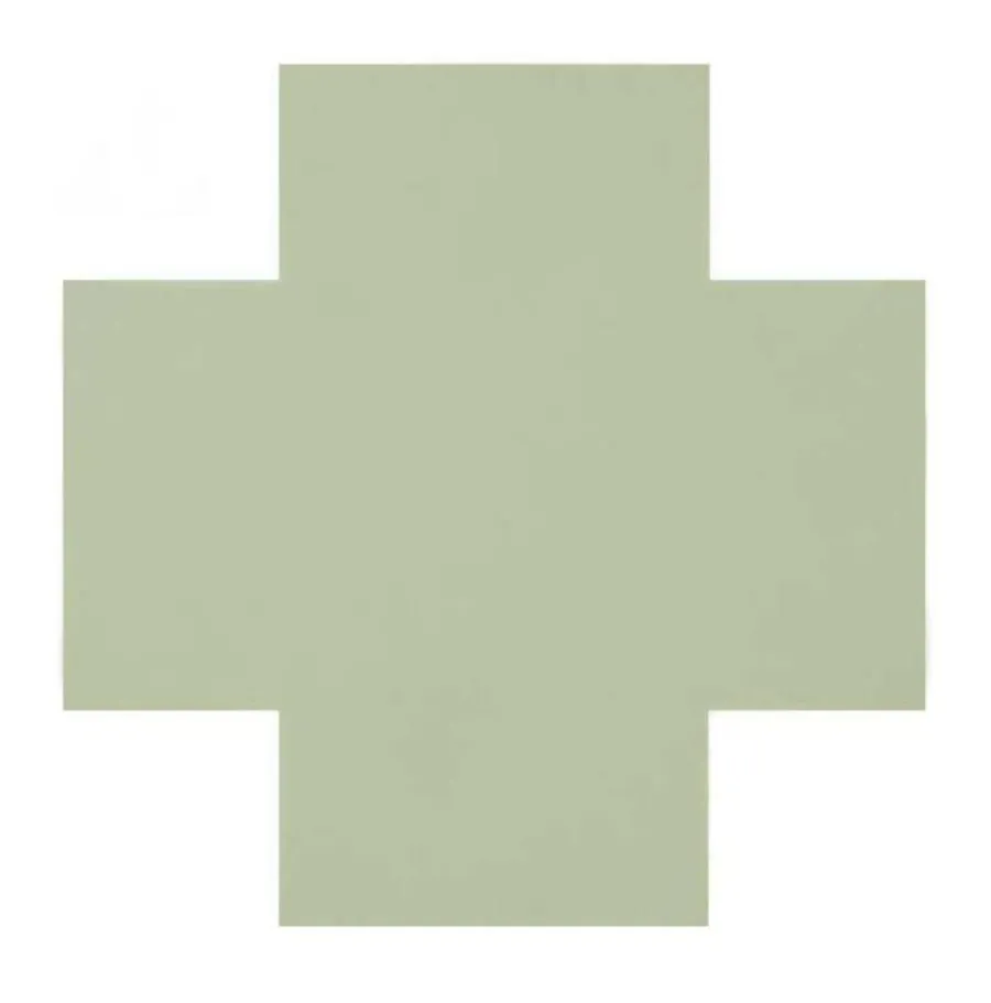 Winckelmans Klinker Hall|Klinker - Kors 7 x 7 cm pistasch