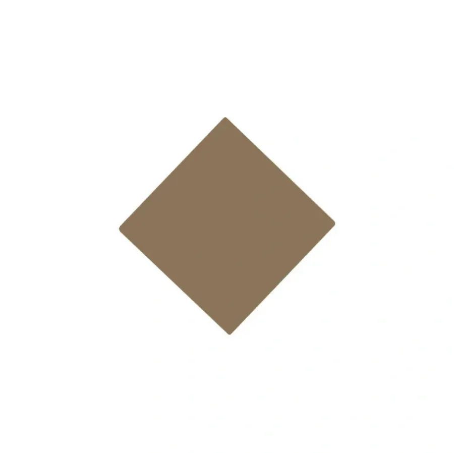 Winckelmans Klinker Hall|Klinker - Kvadrat 5 x 5 cm kaffebrun