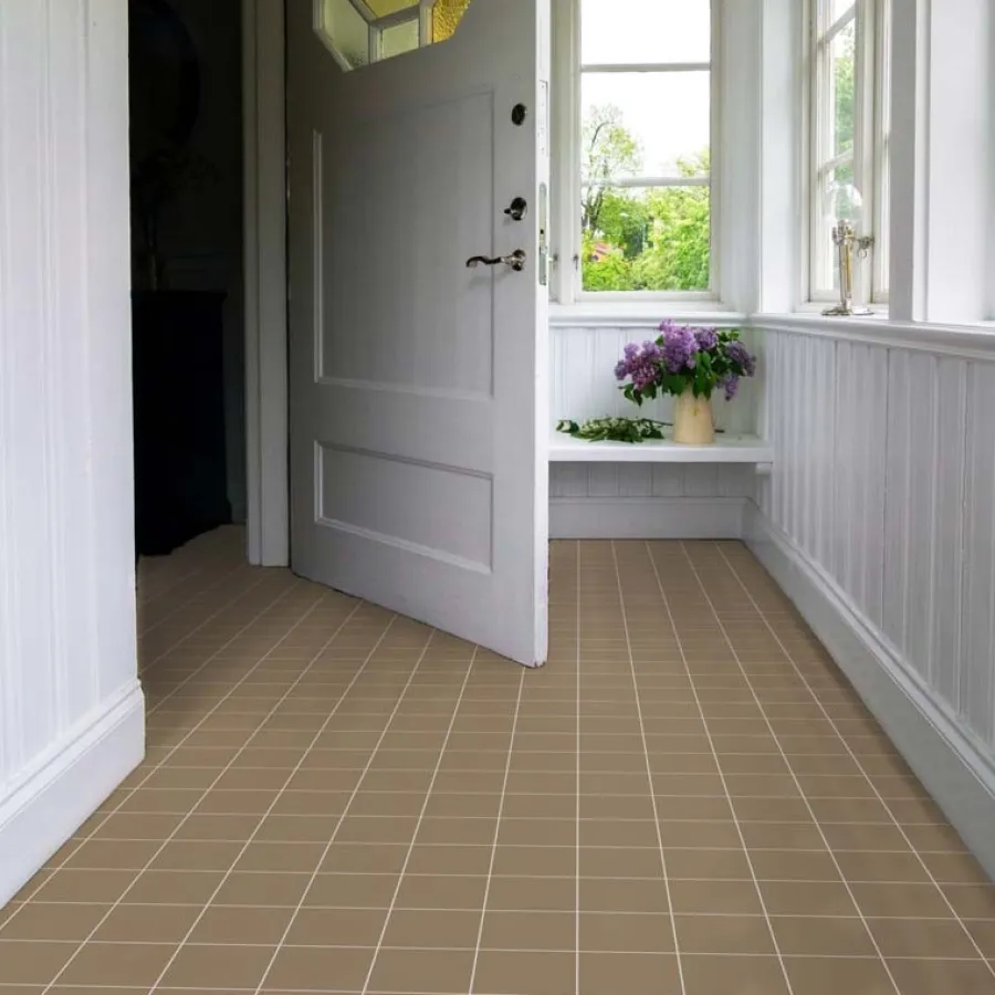 Winckelmans Klinker 15X15 Cm|Klinker Hall|Klinker - Kvadrat 15 x 15 cm kaffebrun