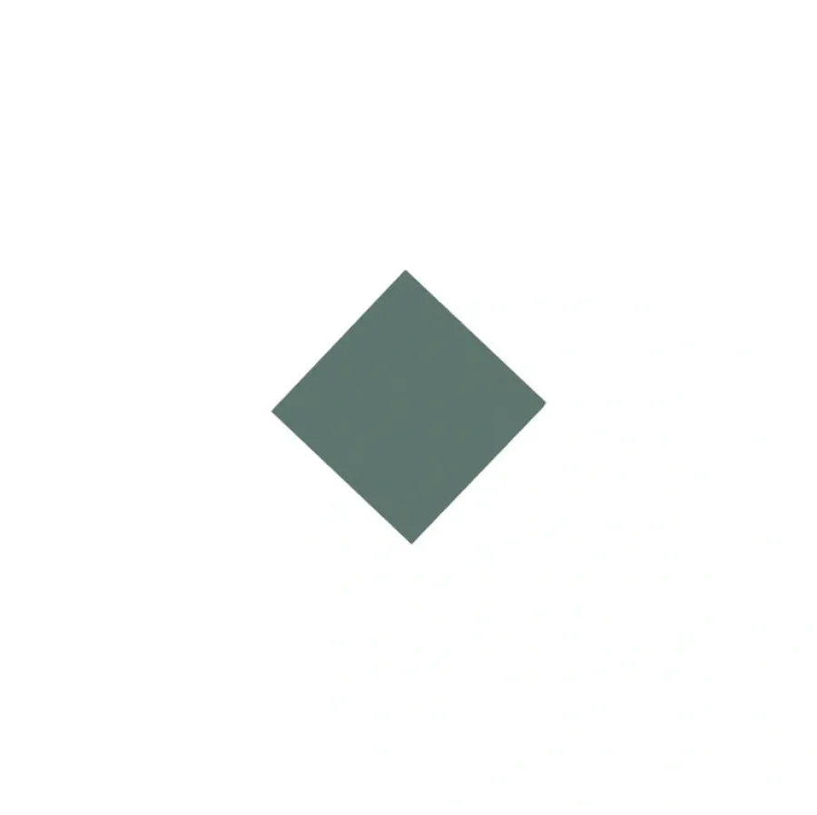 Winckelmans Klinker Hall|Klinker - Kvadrat 3,5 x 3,5 cm mörkgrön