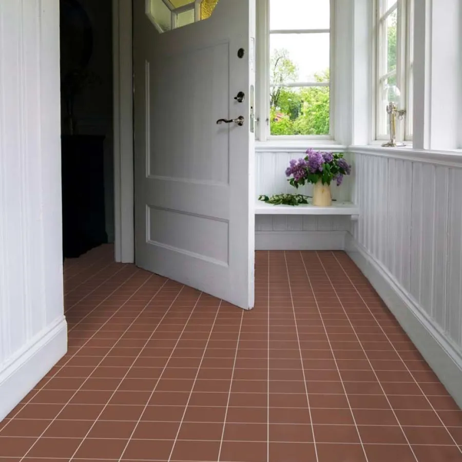 Winckelmans Klinker 15X15 Cm|Klinker Hall|Klinker - Kvadrat 15 x 15 cm röd