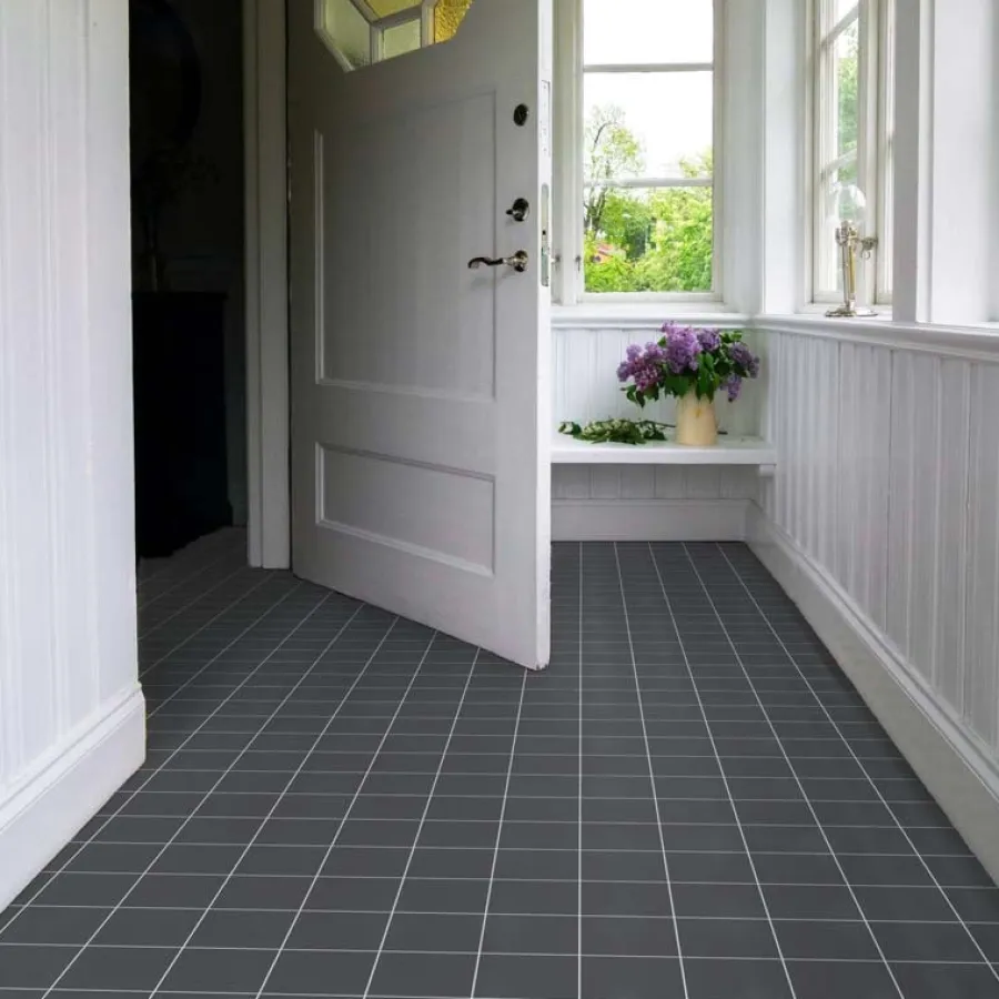 Winckelmans Klinker 15X15 Cm|Klinker Hall|Klinker - Kvadrat 15 x 15 cm svart