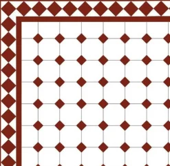 Winckelmans Oktagonklinker|Klinker Hall|Klinker - Oktagon 10 x 10 cm vit