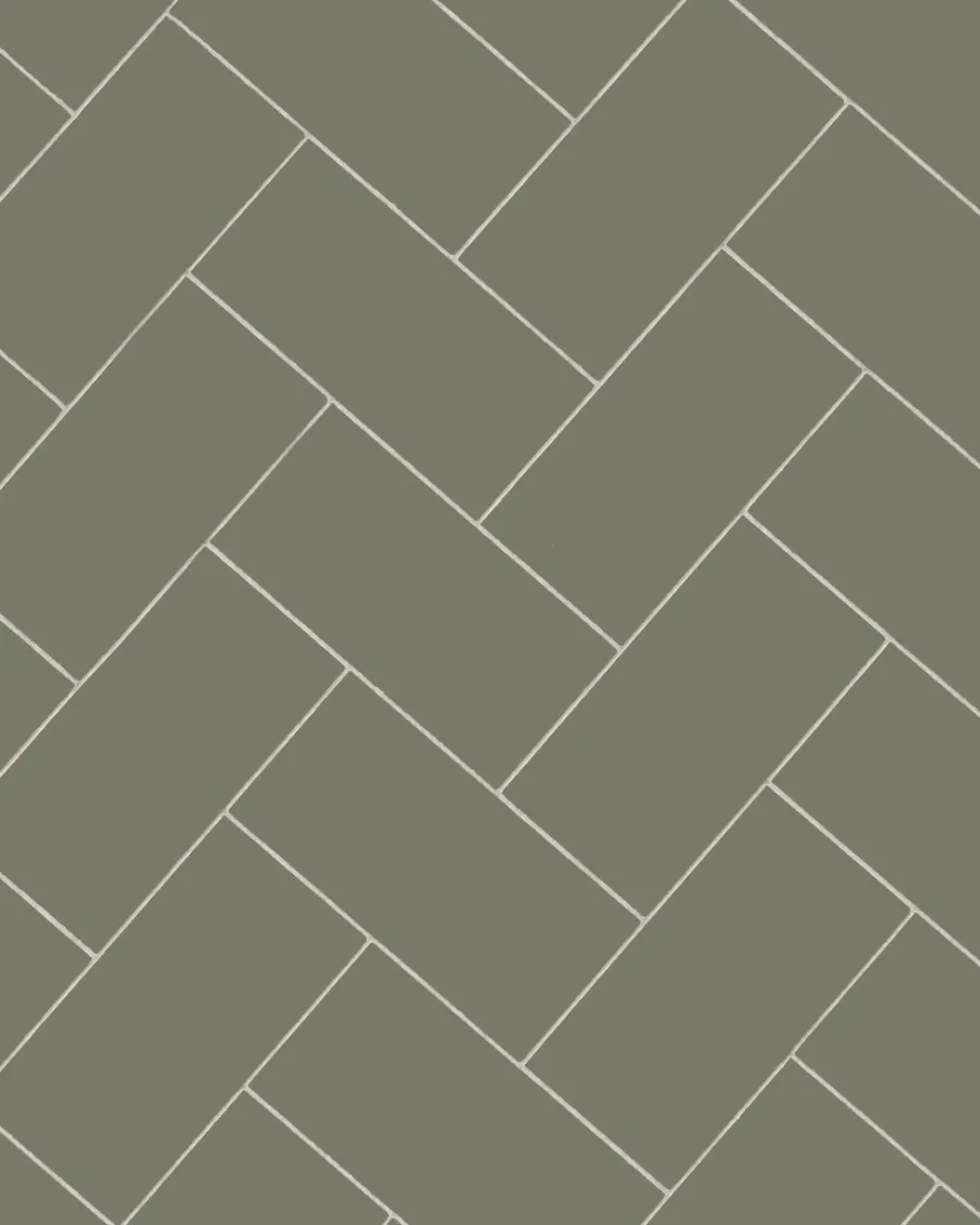 Winckelmans Klinkerfriser|Rektangulärt Klinker|Klinker - Rektangel 10 x 20 cm Australian green