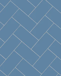 Winckelmans Klinkerfriser|Rektangulärt Klinker|Klinker - Rektangel 10 x 20 cm blå