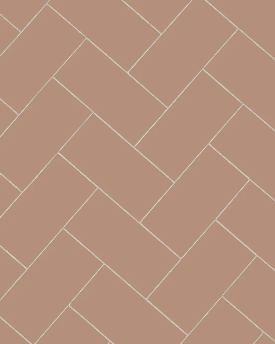 Winckelmans Klinkerfriser|Rektangulärt Klinker|Klinker - Rektangel 10 x 20 cm gammelrosa