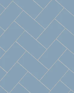 Winckelmans Klinkerfriser|Rektangulärt Klinker|Klinker - Rektangel 10 x 20 cm ljusblå